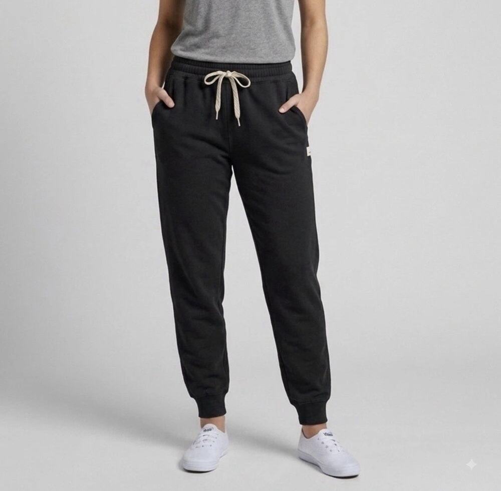 Vuori Women's Performance Jogger DreamKnit Black Heather Size Small